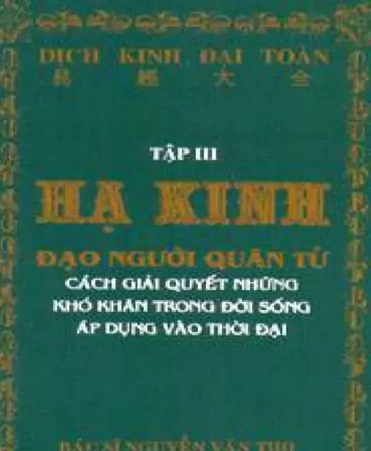 DỊCH KINH ĐẠI TOÀN - TẬP 3 HẠ KINH