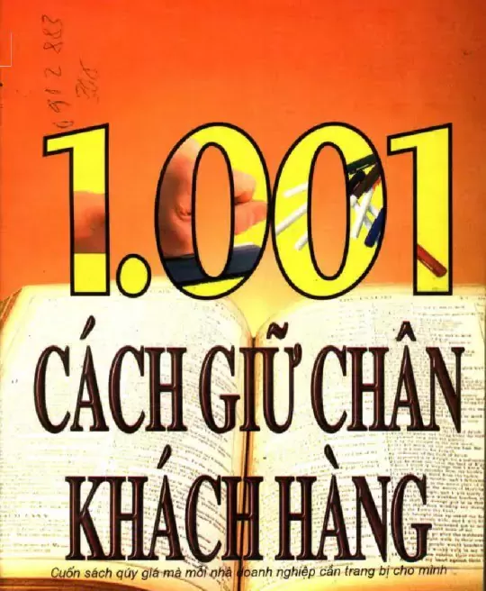 1001 CÁCH GIỮ CHÂN KHÁCH HÀNG
