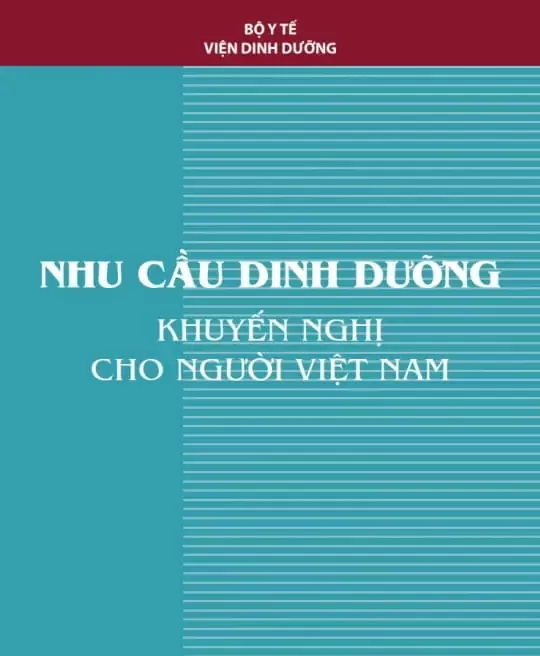 BẢNG DINH DƯỠNG KHUYẾN NGHỊ