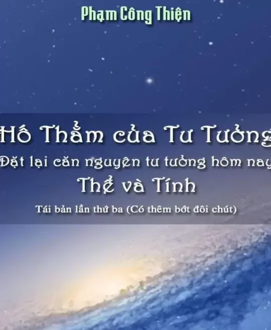 HỐ THẲM CỦA TƯ TƯỞNG