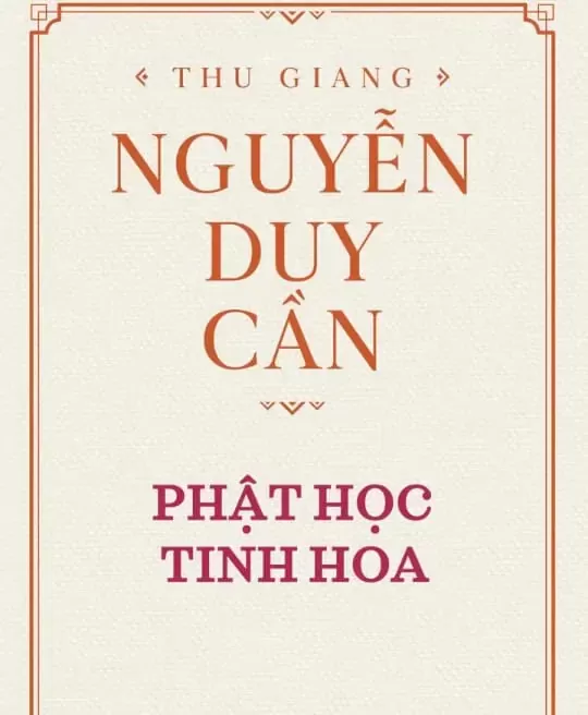 PHẬT HỌC TINH HOA