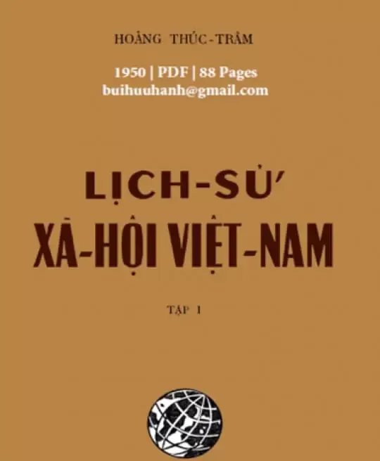 LỊCH SỬ XÃ HỘI VIỆT NAM - TẬP 1