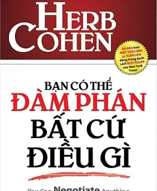 BẠN CÓ THỂ ĐÀM PHÁN BẤT CỨ ĐIỀU GÌ